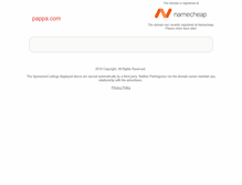 Tablet Screenshot of pappa.com